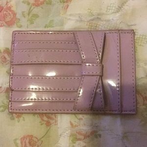 NEW Zac Posen lavender patent cardholder